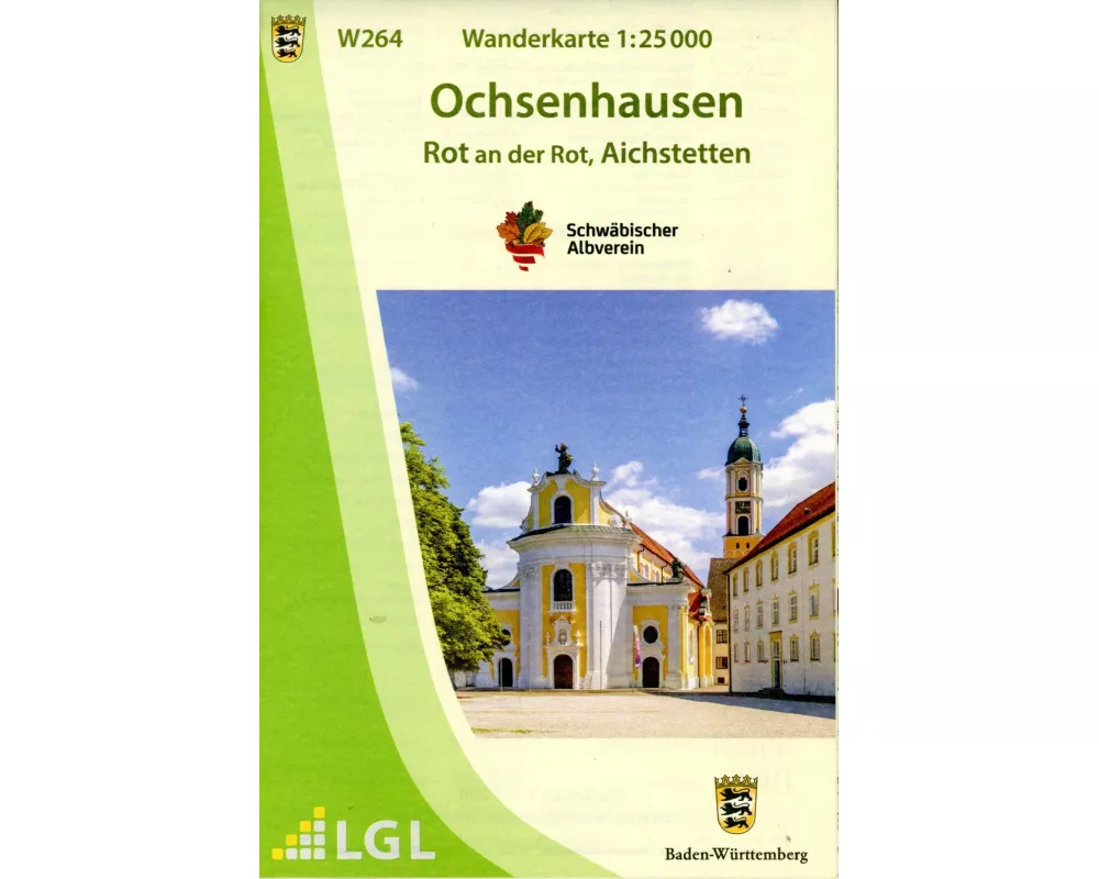 W264 Wanderkarte 1:25 000 Ochsenhausen