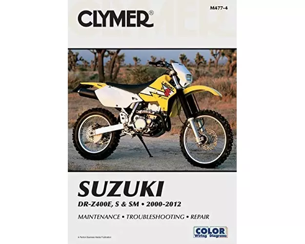 Suzuki DR-Z400E, S & SM Manual Motorcycle (2000-2012) Service Repair Manual