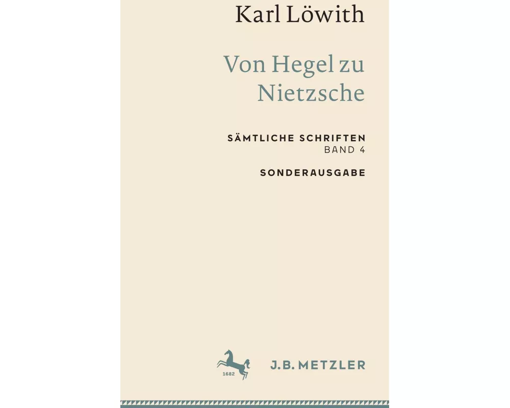 Karl Löwith: Von Hegel zu Nietzsche