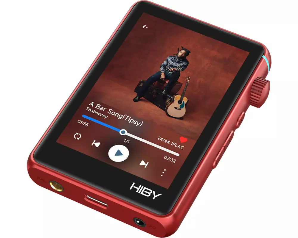 HiBy HiRes-Player R3 II 2025 Rot