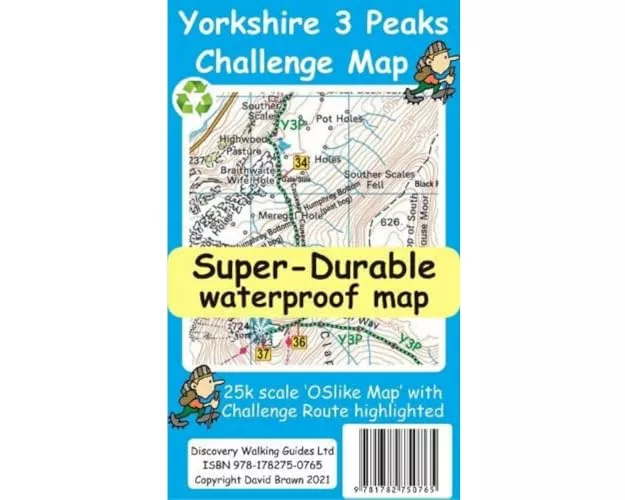 Yorkshire 3 Peaks Challenge Map and Guide