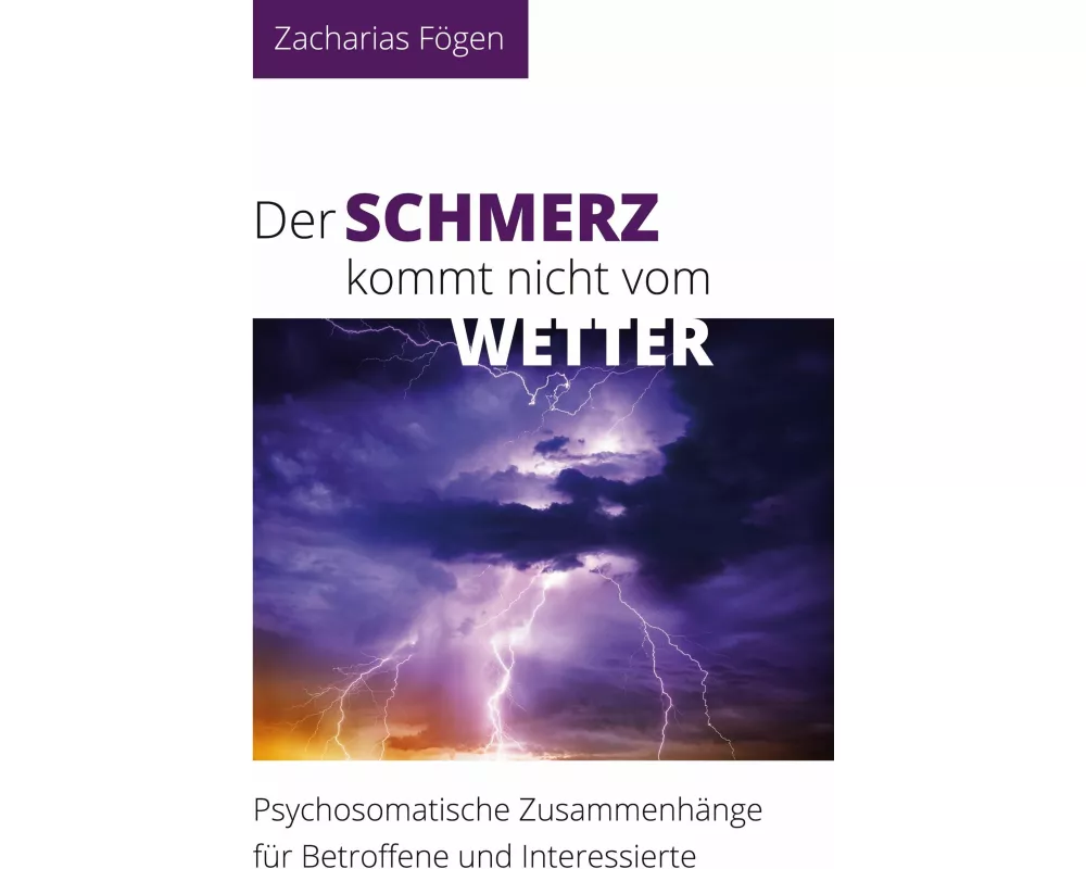 Der Schmerz kommt nicht vom Wetter