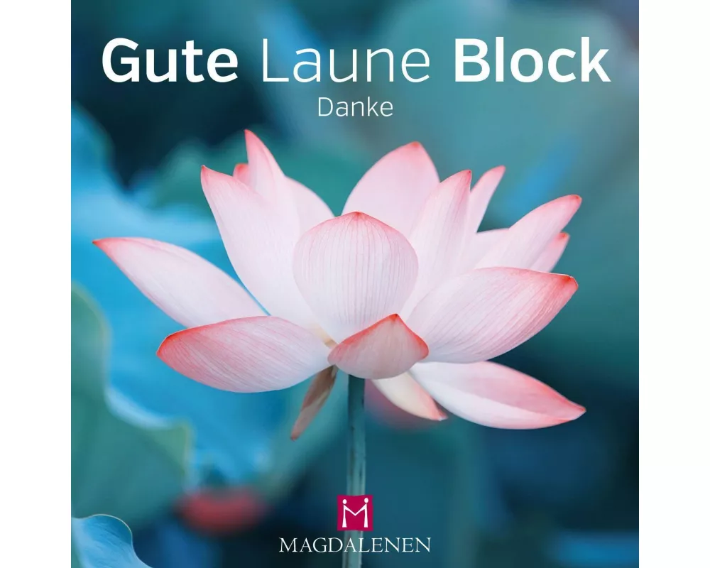 Gute Laune Block Danke