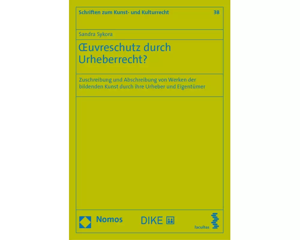 Œuvreschutz durch Urheberrecht?