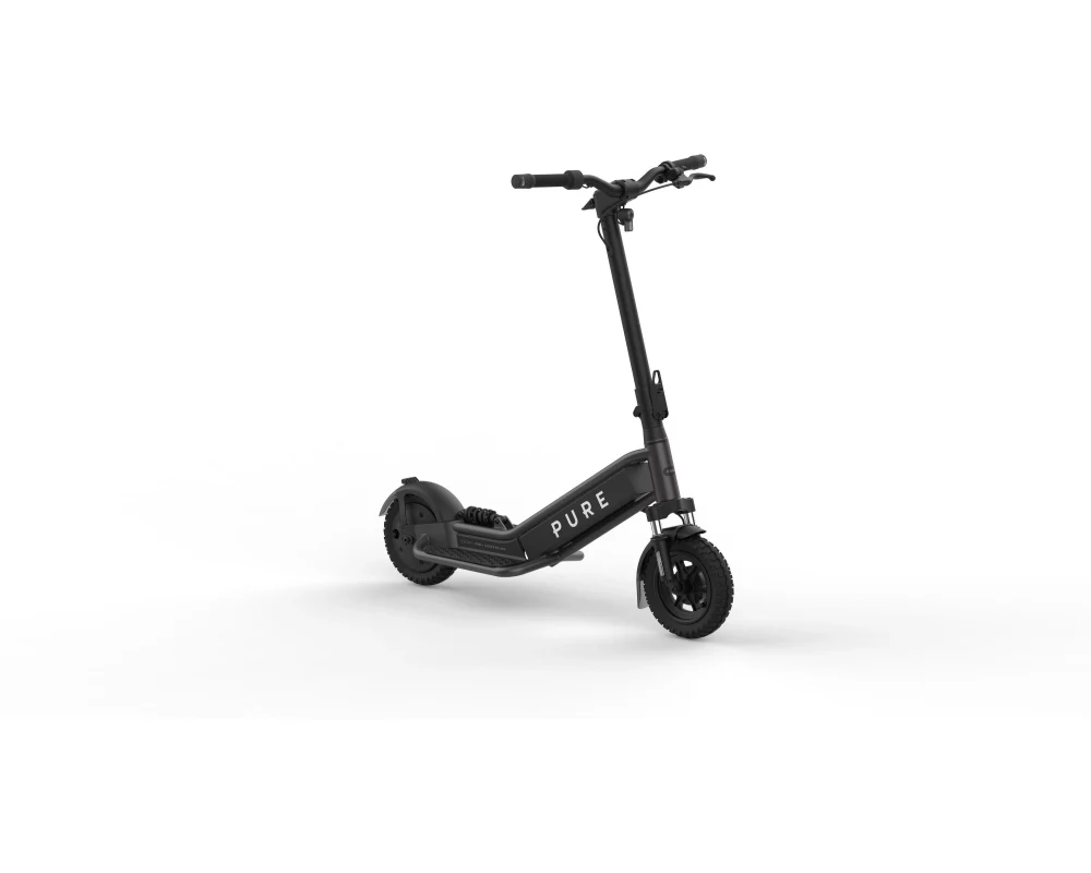 Pure Electric E-Scooter Escape Ultra Max Suspension Metallisch Grau
