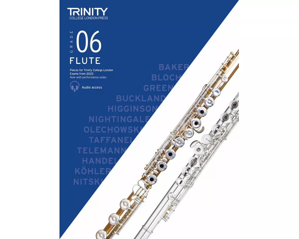 Trinity College London Flute Exam Pieces from 2023: Grade 6