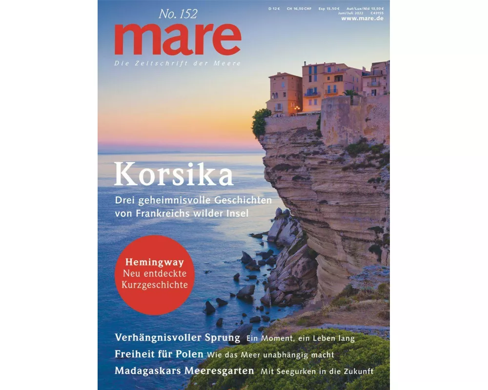 mare - Die Zeitschrift der Meere / No. 152 / Korsika
