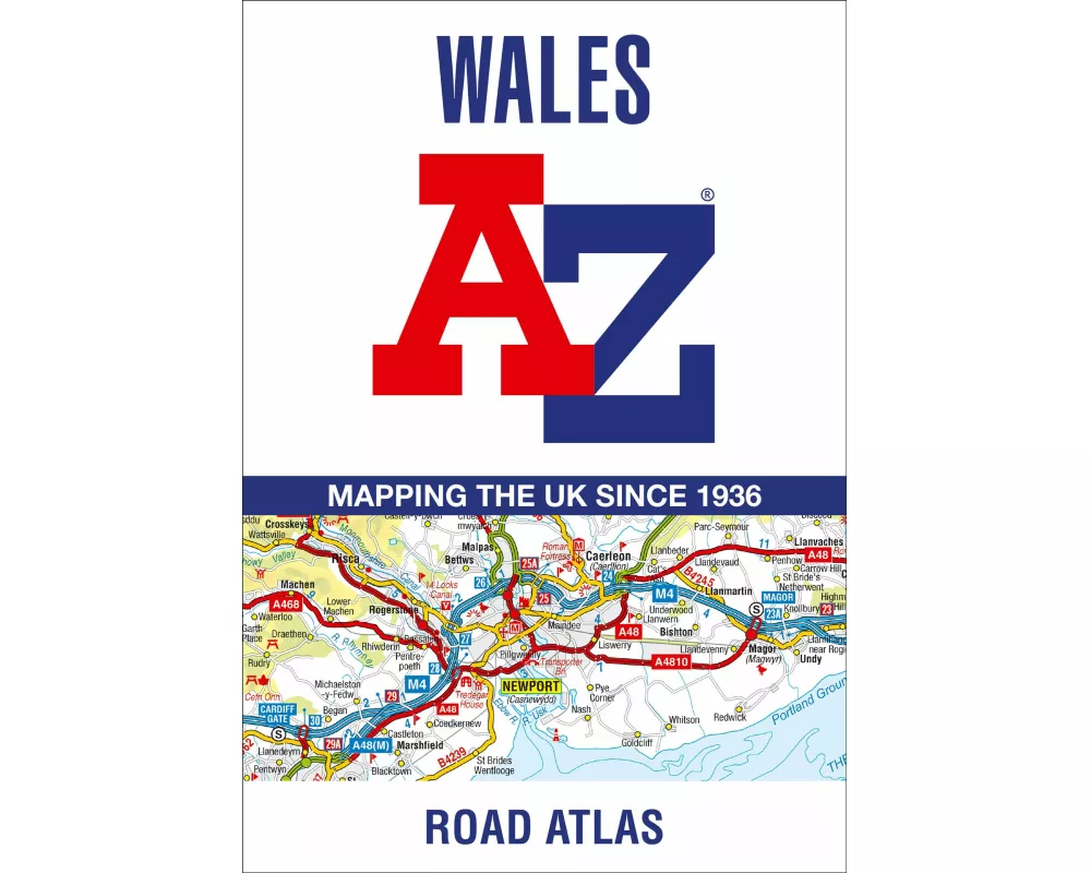 Wales A-Z Road Atlas