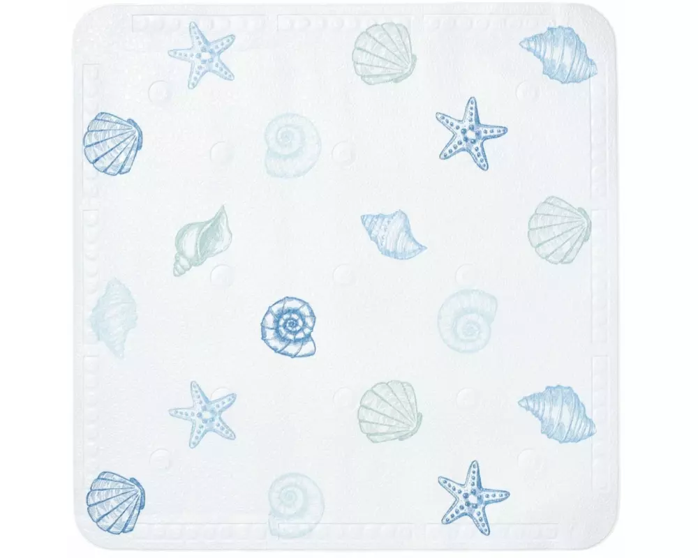 Diaqua Badewanneneinlage Smoothie Mare 54.5 cm, Blau/Weiss