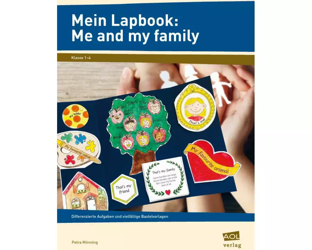 Mein Lapbook: Me and my family