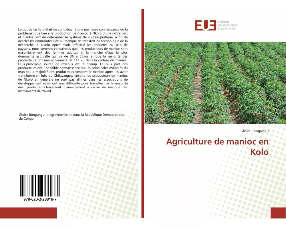 Agriculture de manioc en Kolo