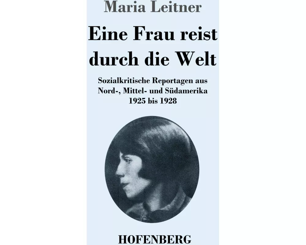 Eine Frau reist durch die Welt