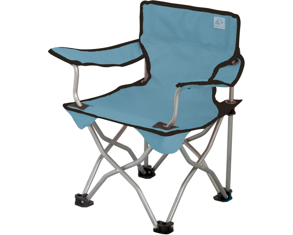 Eurotrail Campingstuhl Kinder Ardeche Blau/Hellblau