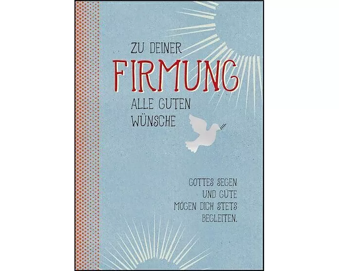 Doppelkarte. Firmung