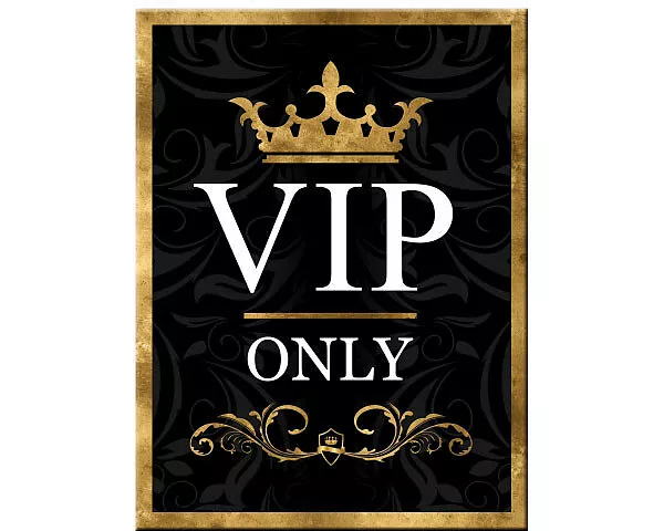 Magnet. Achtung / VIP Only