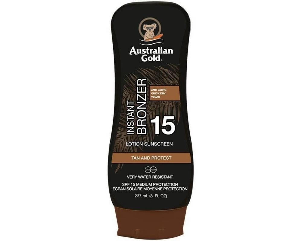 Australian Gold Sonnencreme Lotion mit Bronzer 237 ml