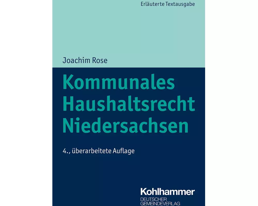 Kommunales Haushaltsrecht Niedersachsen