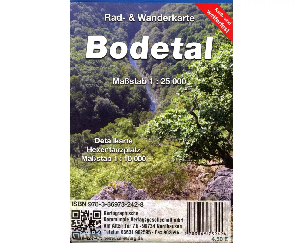 Bodetal 1 : 25 000