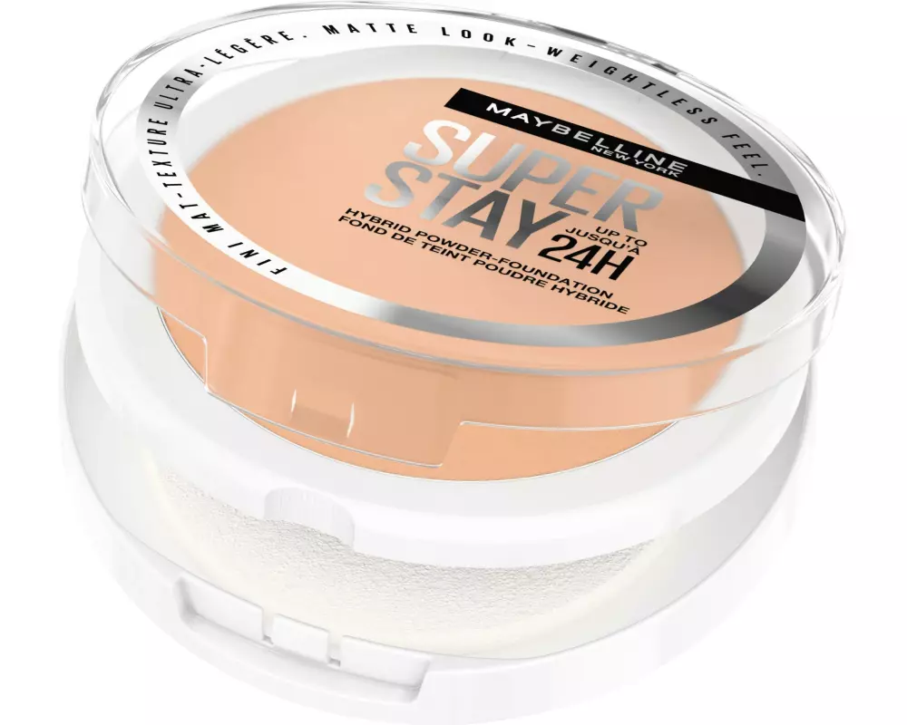 Maybelline Super Stay Hybrides Puder Make-Up 21 Nude Beige