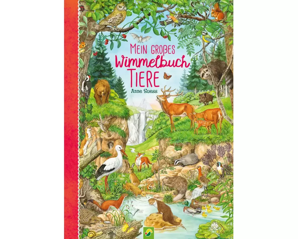 Mein großes Wimmelbuch Tiere