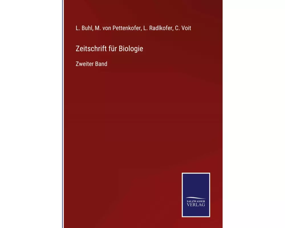 Zeitschrift für Biologie
