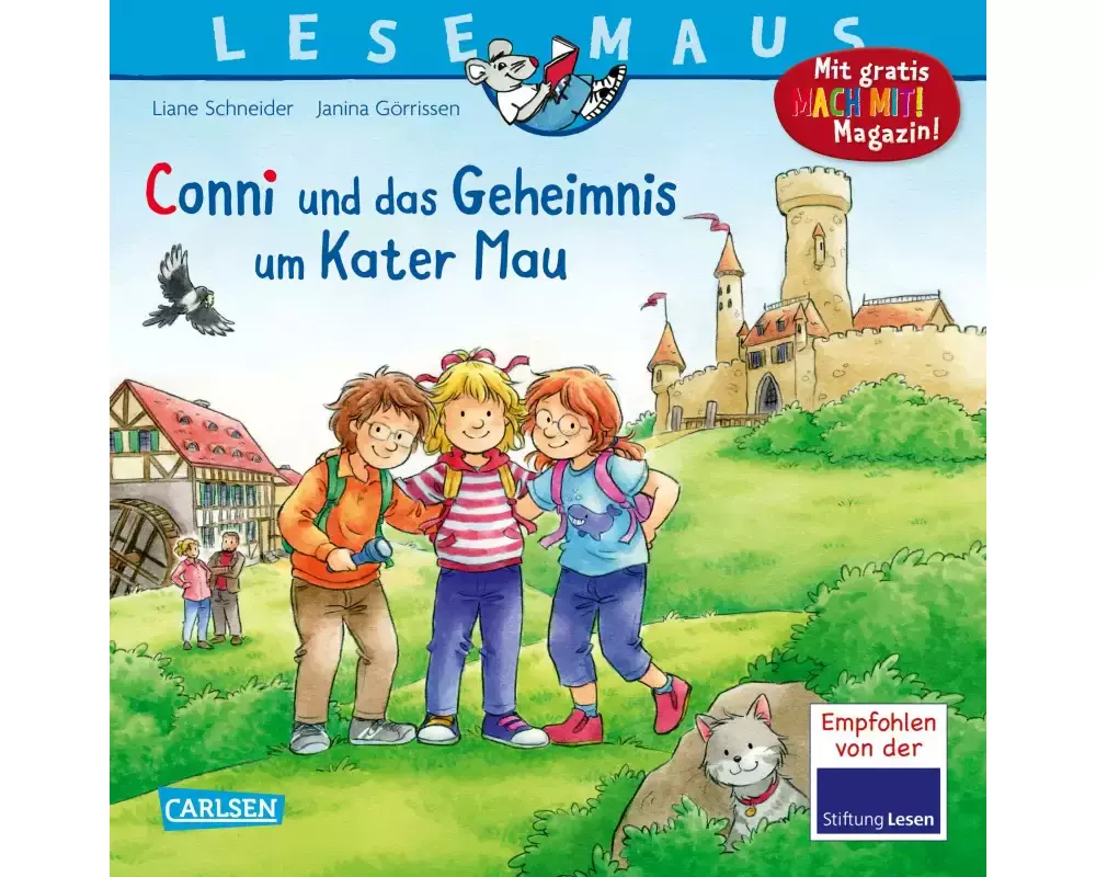 LESEMAUS 16: Conni und das Geheimnis um Kater Mau