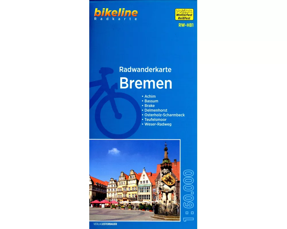 Radwanderkarte Bremen RW-HB1