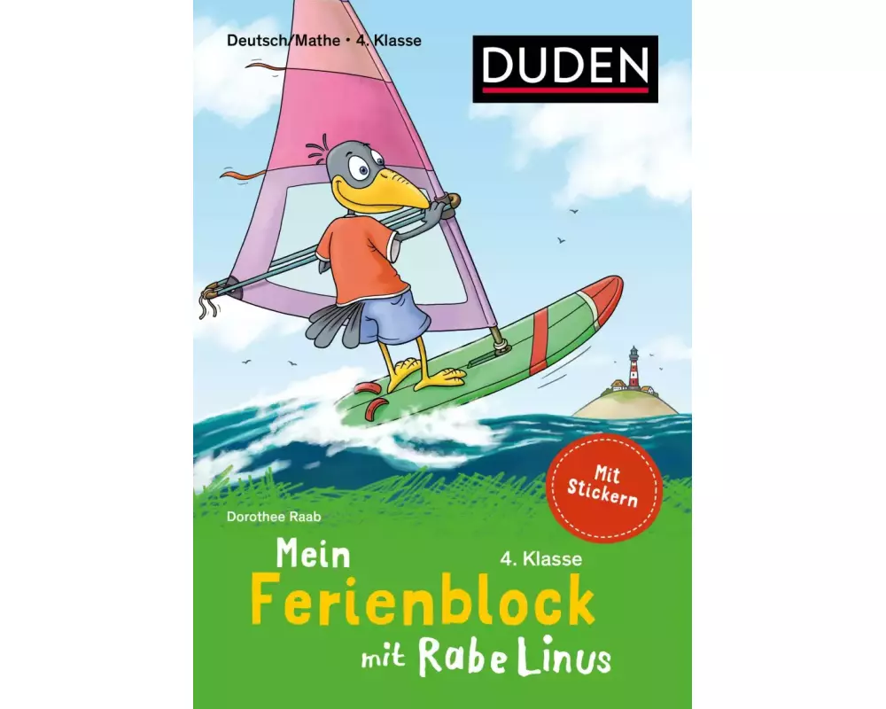 Mein Ferienblock mit Rabe Linus – Fit für die 4. Klasse
