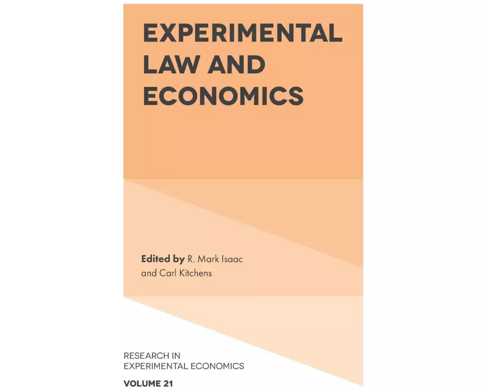 Experimental Law and Economics