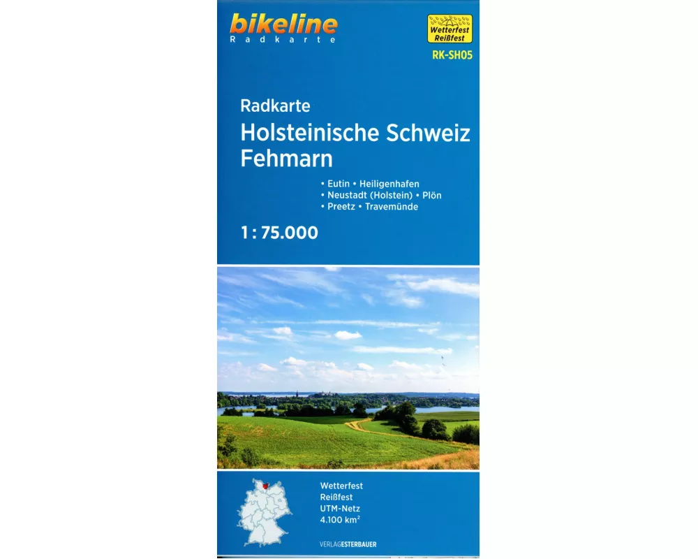 Radkarte Holsteinische Schweiz Fehmarn (RK-SH05)