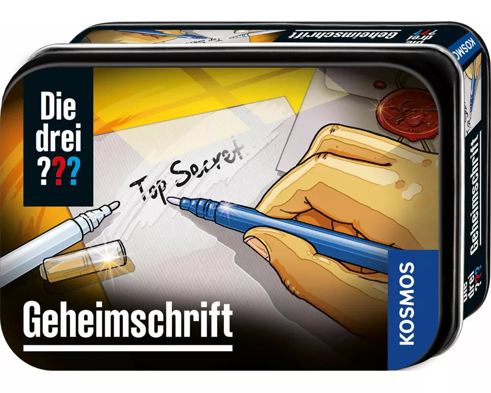 Die drei ??? Geheimschrift (kl. Dose)