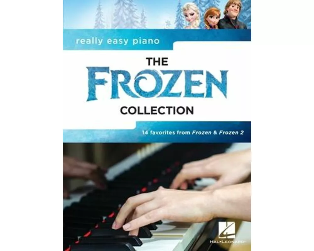Really Easy Piano: The Frozen Collection - 14 Favorites from Frozen and Frozen 2 with Lyrics