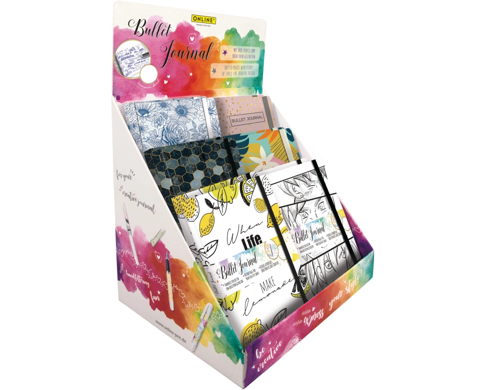 ONLINE Bullet Journal Display 18029/12