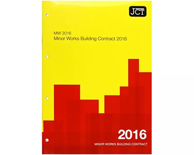 JCT:Minor Works Building Contract 2016 (MW)