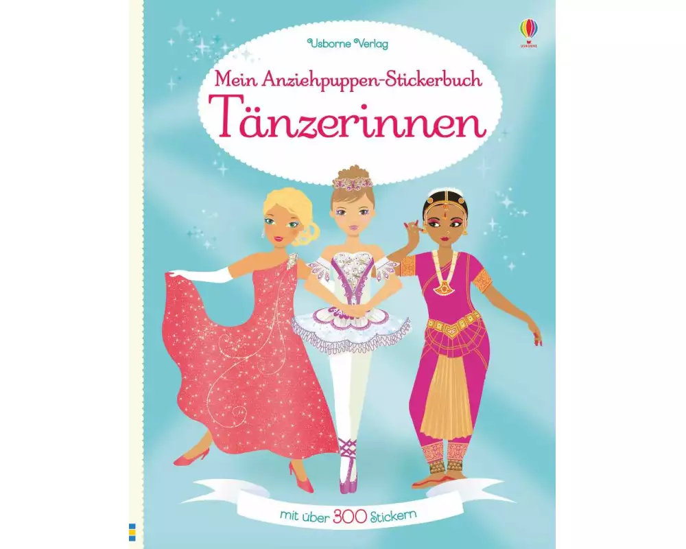 Mein Anziehpuppen-Stickerbuch: Tänzerinnen