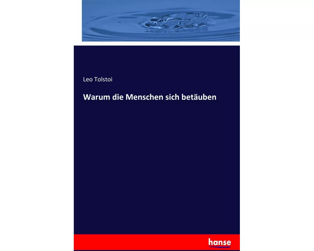 Warum die Menschen sich betäuben