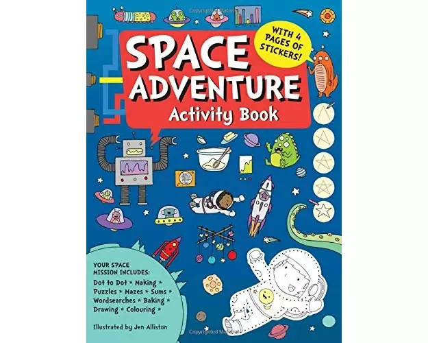 Space Adventure Activity Book
