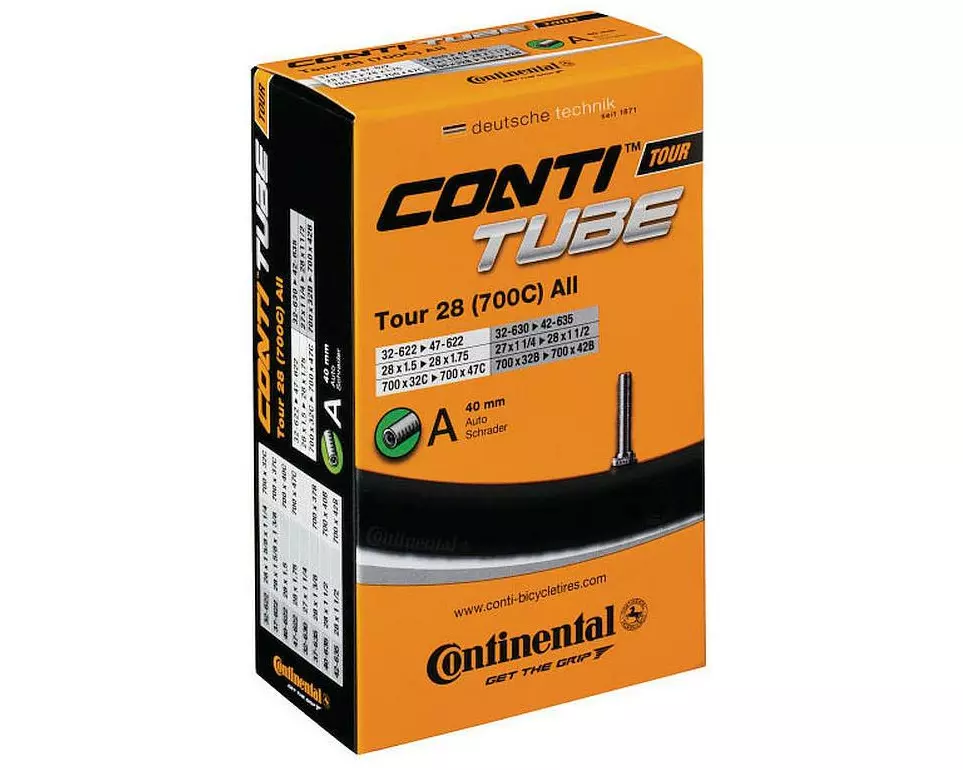 Continental Fahrradschlauch Tour Ventillänge 40mm