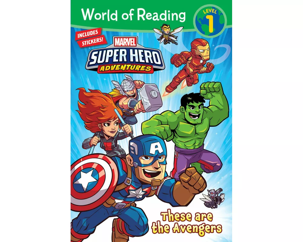 World of Reading: Marvel Super Hero Adventures: These are the Avengers-Level 1