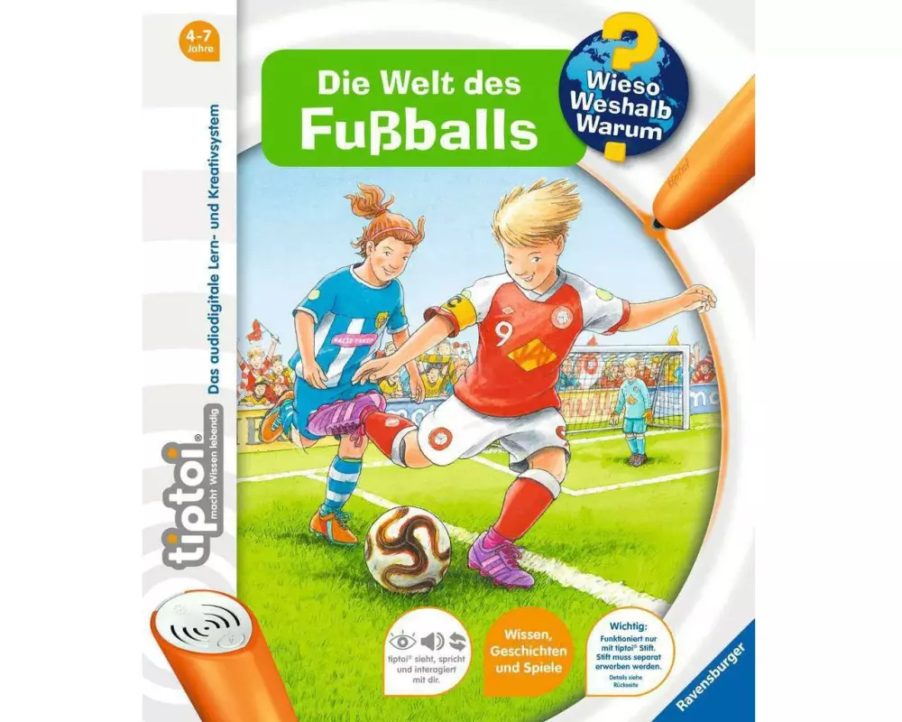 tiptoi Lernbuch WWW Die Welt des Fussballs