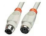 LINDY PS/2 Cable 1m m/f shielded extention lead, shed