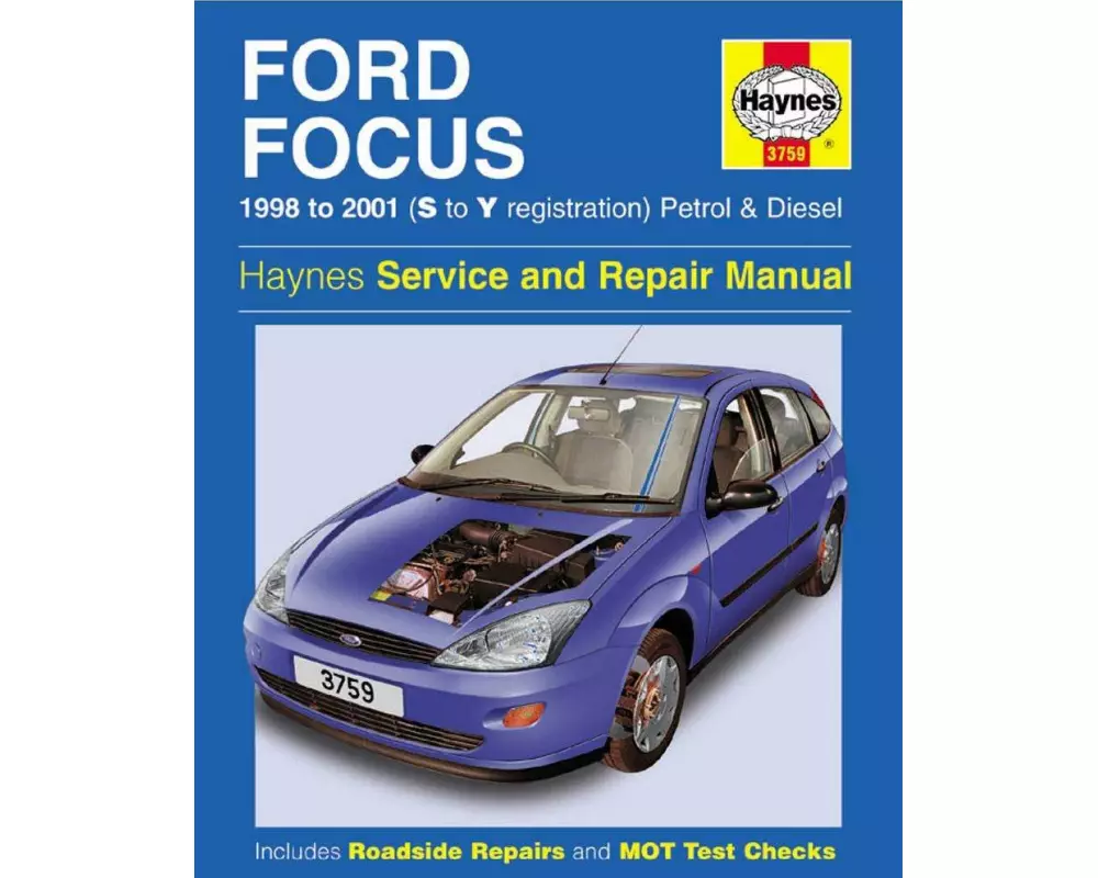 Ford Focus Petrol & Diesel (98 - 01) Haynes Repair Manual