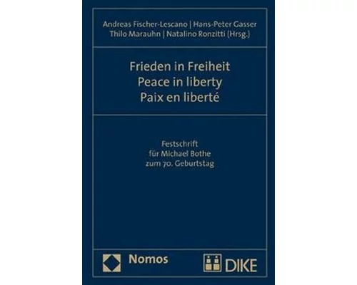 Frieden in Freiheit - Peace in liberty - Paix en liberté
