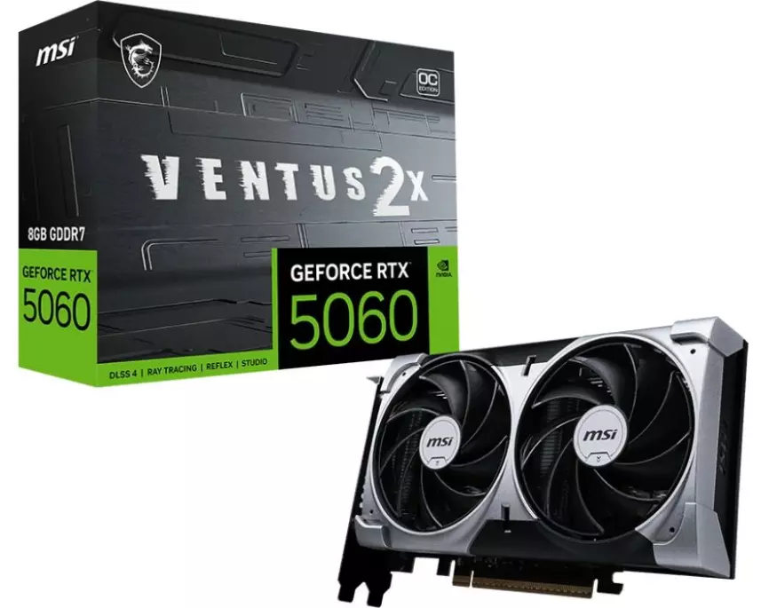 MSI Grafikkarte GeForce RTX 5060 8G VENTUS 2X OC