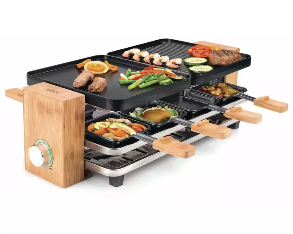 Koenig Racletteofen Bamboo 8 Personen
