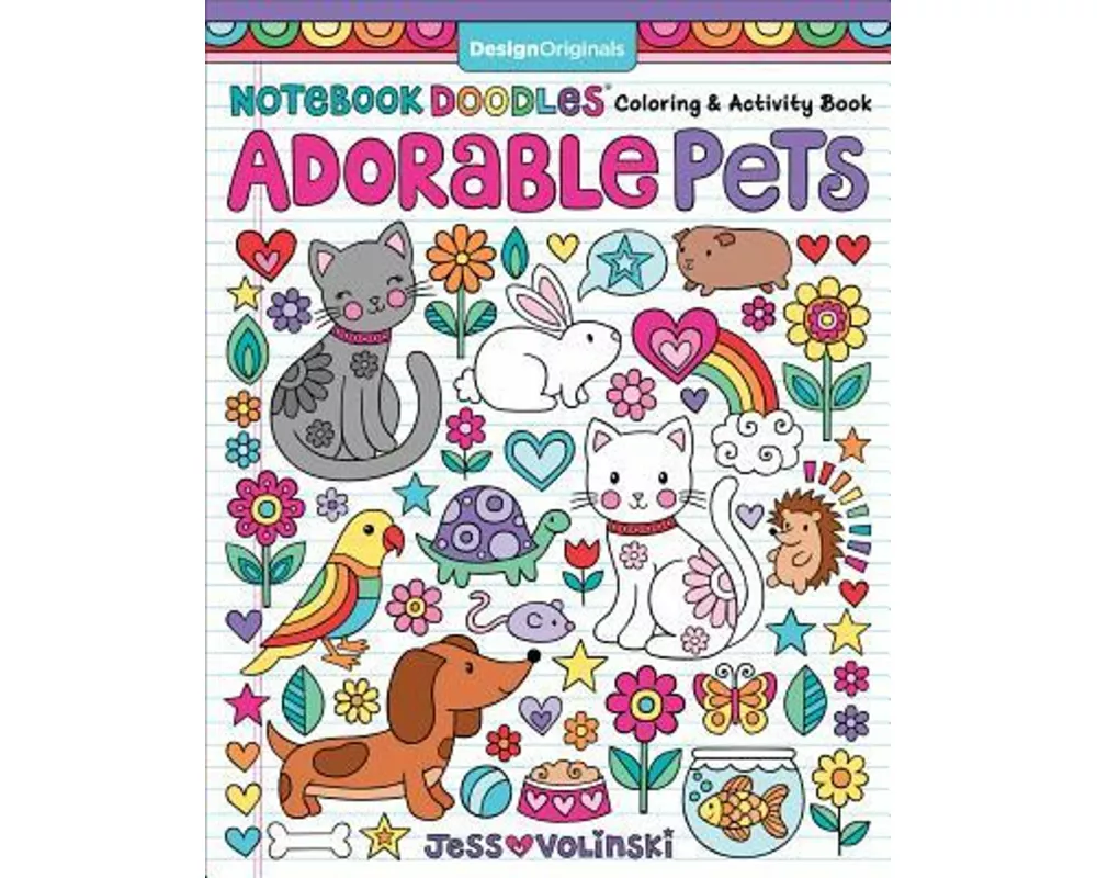 Notebook Doodles Adorable Pets