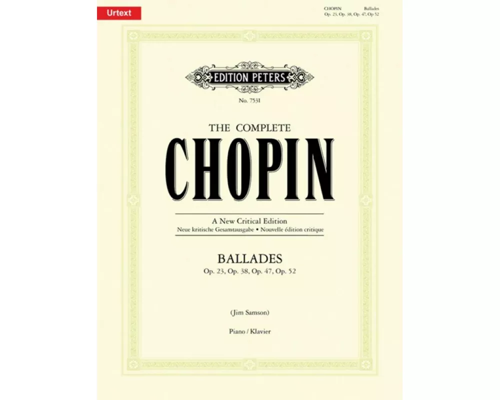 The Complete Chopin: Ballades