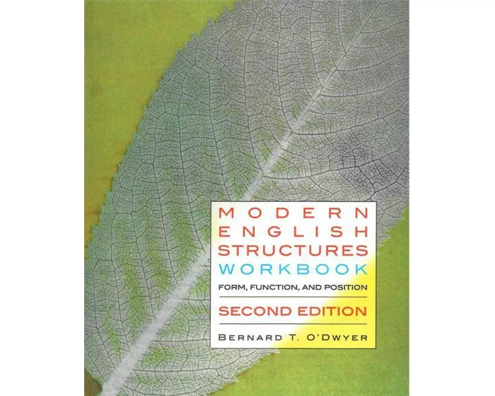 Modern English Structures Workbook - Second Edition