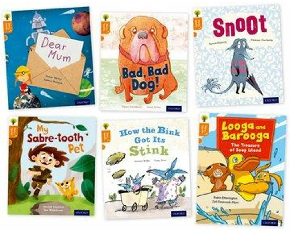 Oxford Reading Tree Story Sparks: Oxford Level 6: Mixed Pack of 6