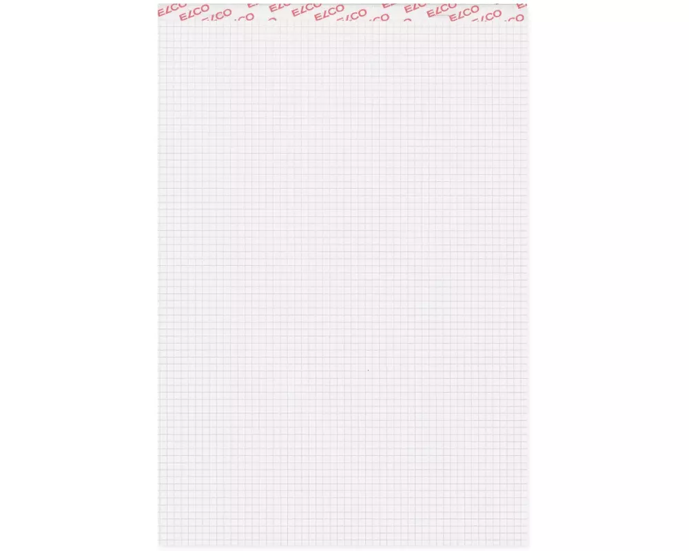 ELCO Notizblock Office 80 g/m² A4, 4 mm Kariert, 10 Stück